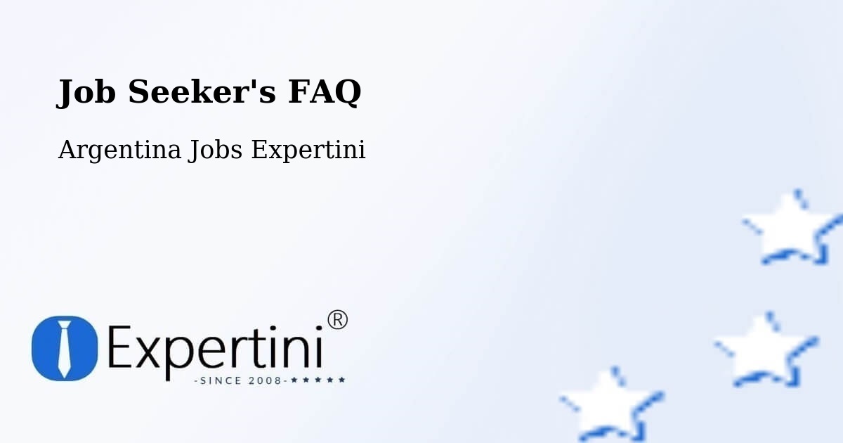 Job Seeker FAQ – Barracas - Argentina Jobs Expertini
