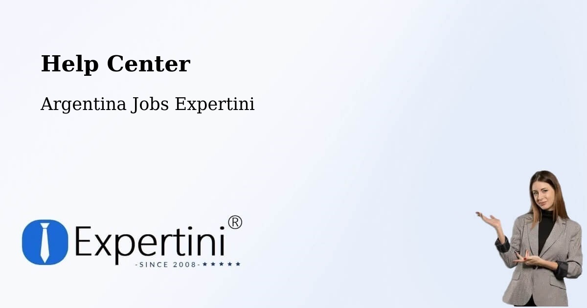 Help Center – Barracas - Argentina Jobs Expertini