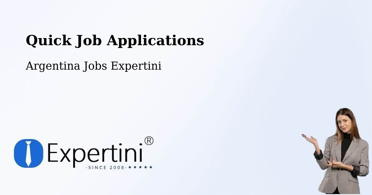 Quick Apply Feature – Barracas - Argentina Jobs Expertini
